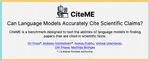 CiteME: Can Language Models Accurately Cite Scientific Claims?